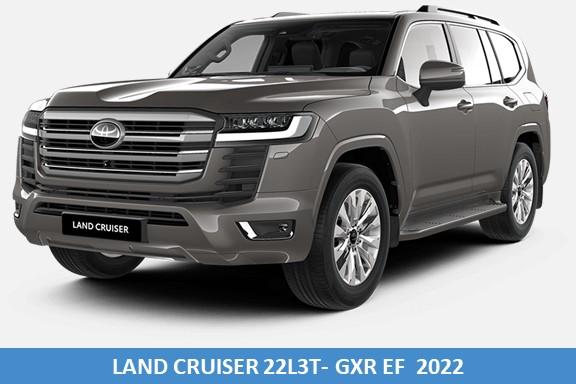 LAND CRUISER 22L3T- GXR EF 2022 LAND CRUISER 22L3T- GXR EF 2022