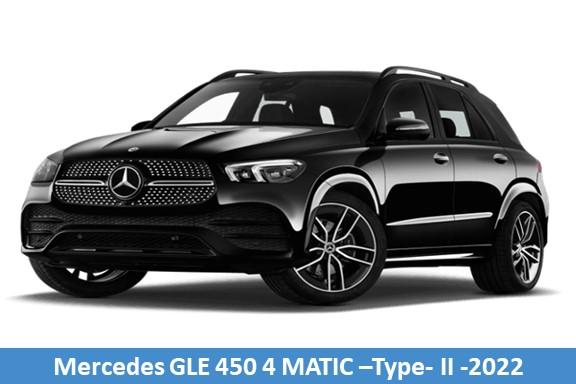Mercedes GLE 450 4 MATIC –Type- II -2022 Mercedes GLE 450 4 MATIC –Type- II -2022