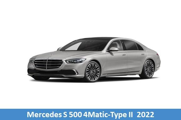 Mercedes S 500 4Matic-Type II 2022 Mercedes S 500 4Matic-Type II 2022