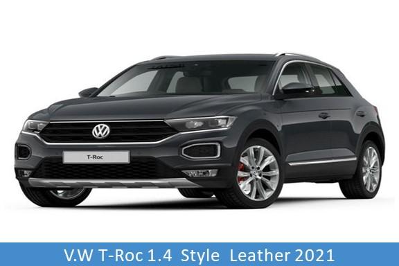 V.W T-Roc 1.4 Style Leather 2021 V.W T-Roc 1.4 Style Leather 2021