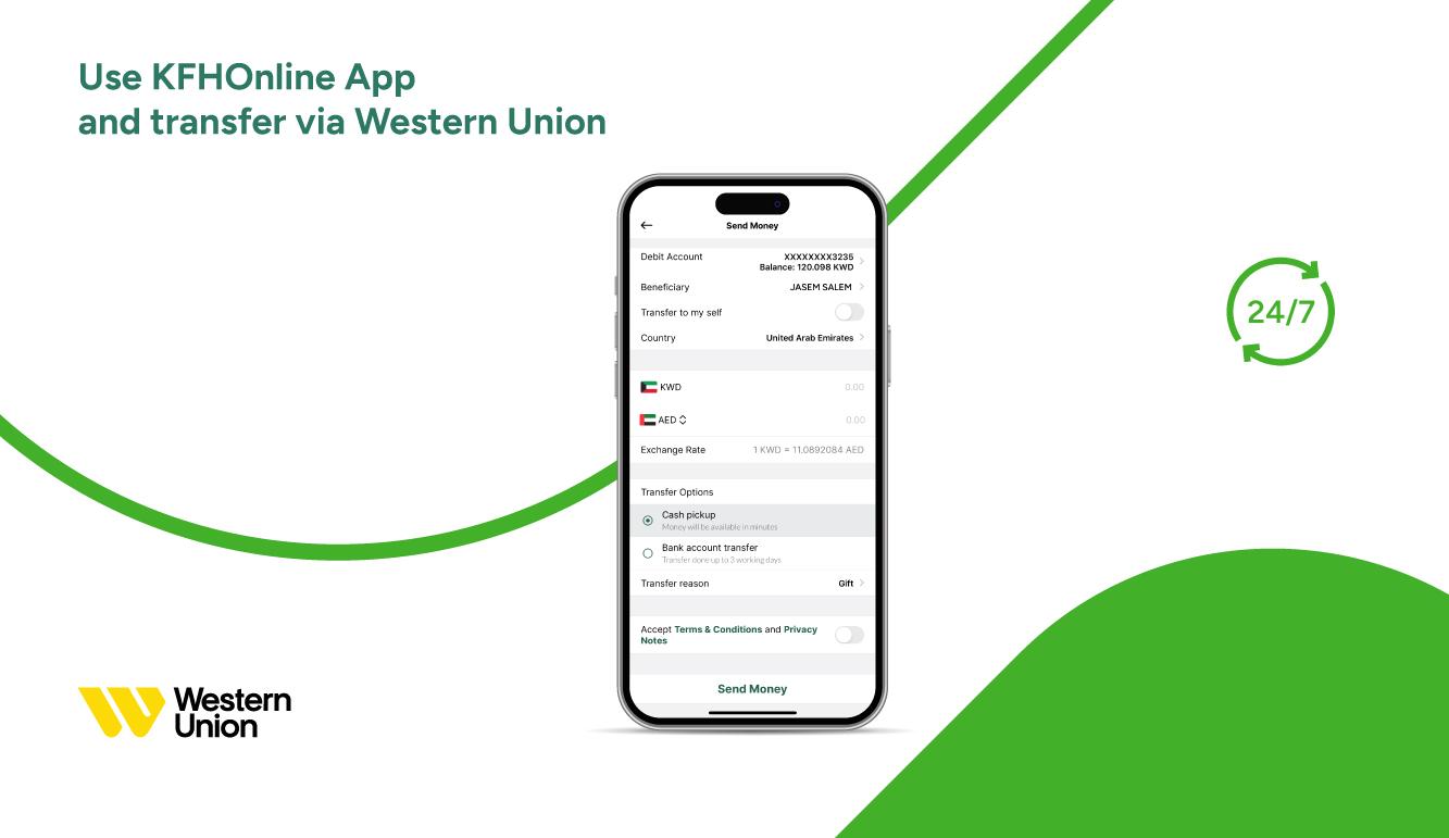 KFH: Diverse Money Transfer Services through KFHOnline in Collaboration with Western Union 